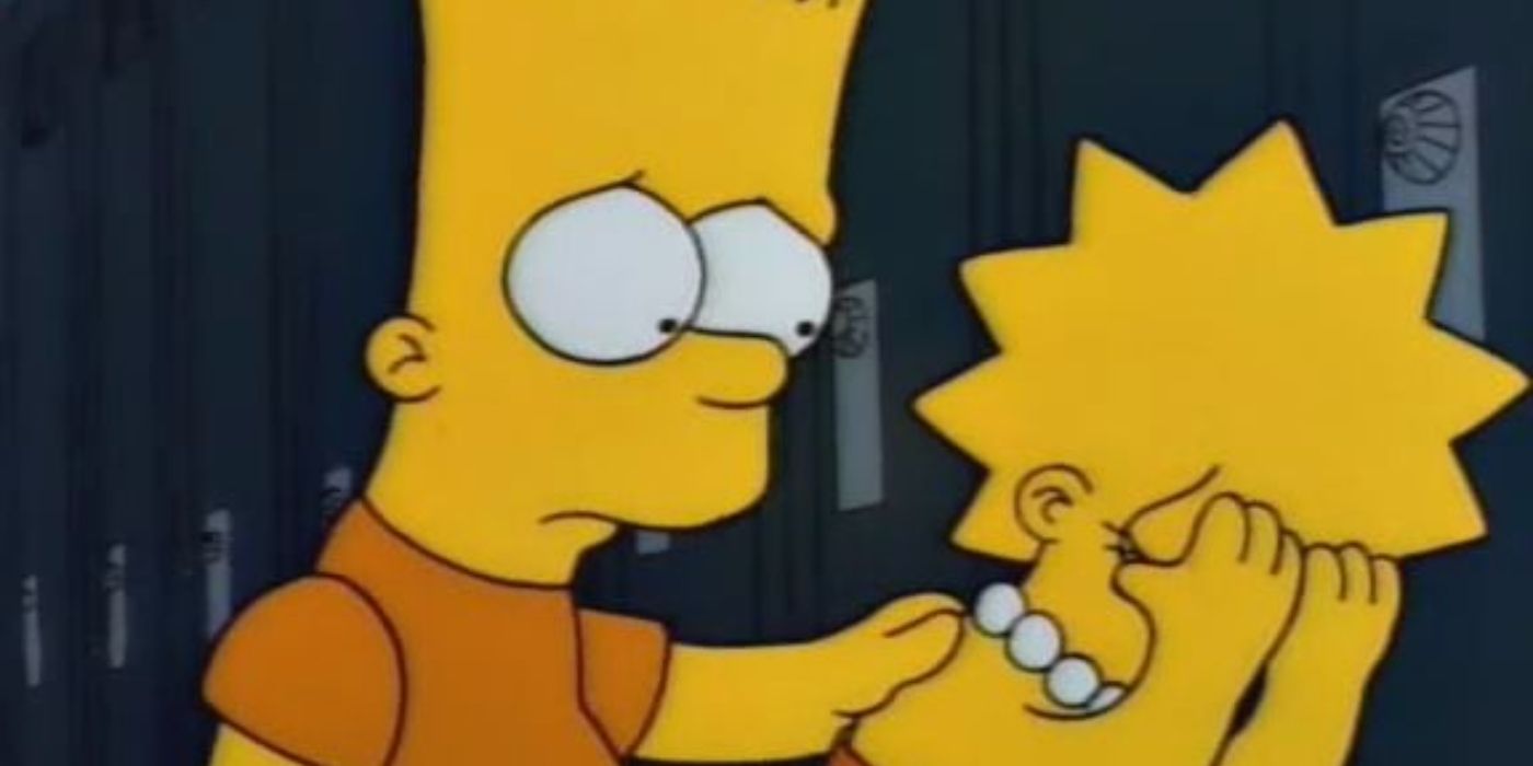 Bart Consoles Lisa in Season 3's "Separate Vocations"