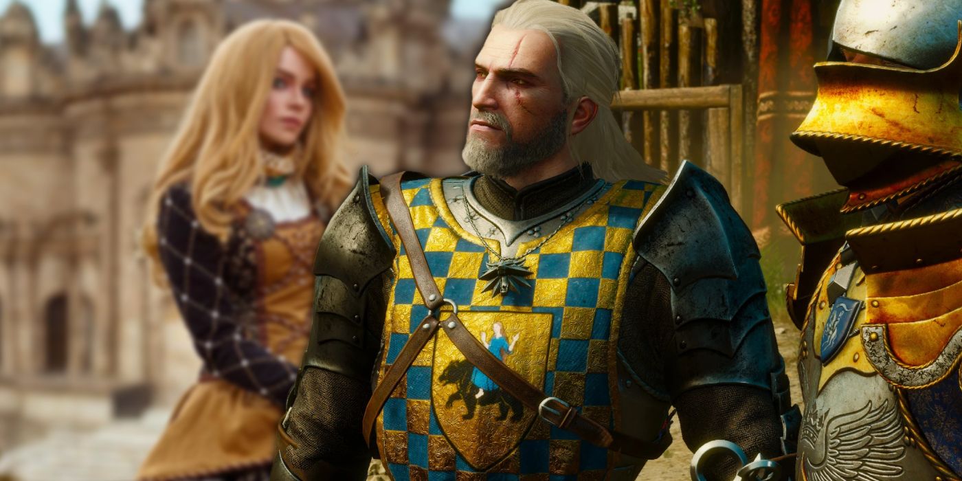 The Witcher 3 Vivienne Cosplay with Geralt of Rivia