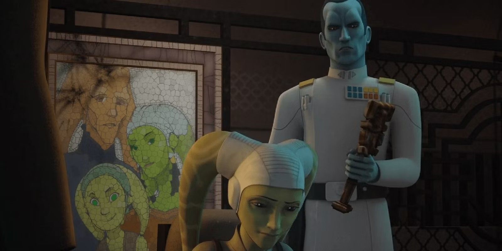 Quem é O Grande Almirante Thrawn E Qual é O Seu Papel Em Star Wars Ahsoka 