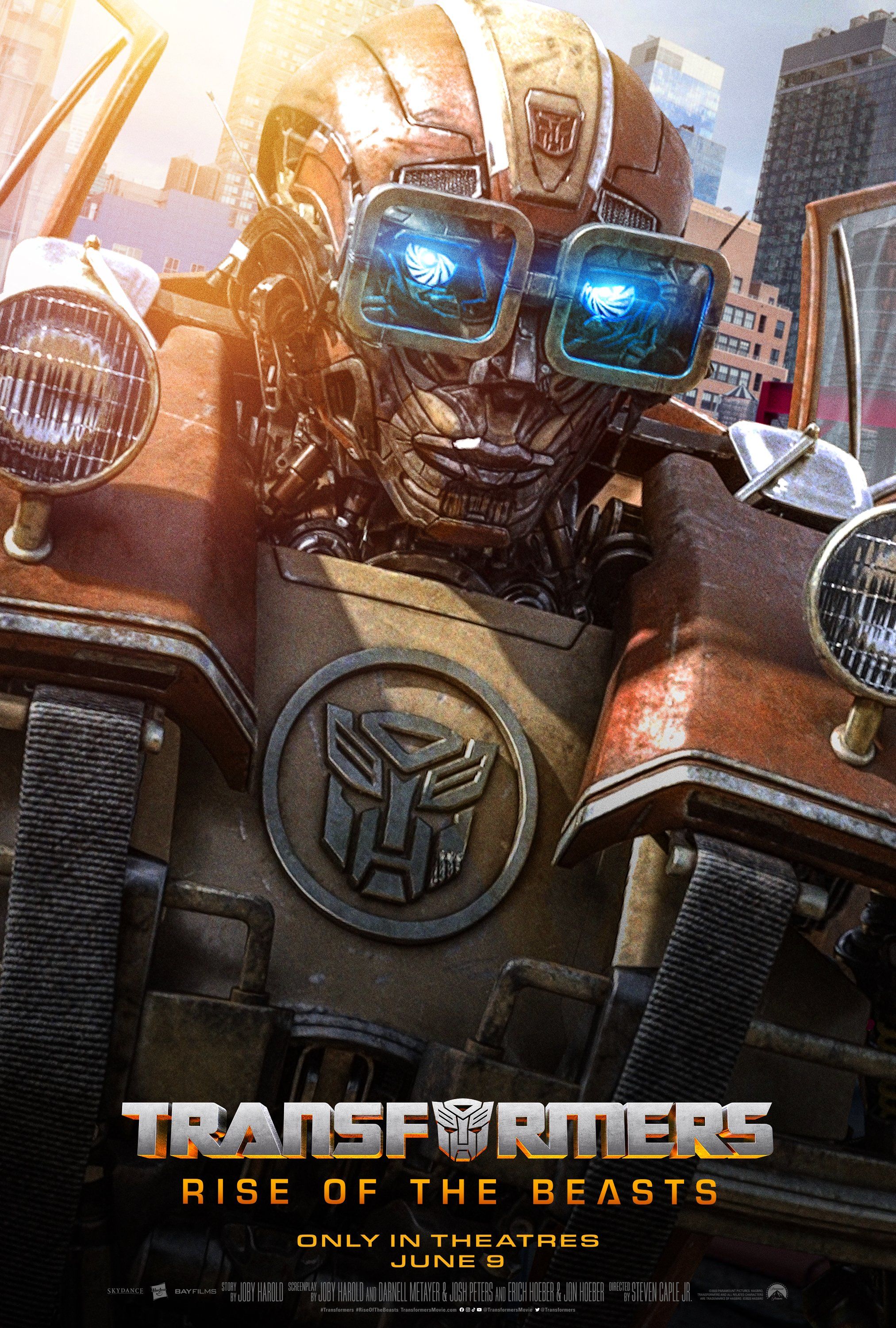 Transformers Teases New Rise of the Beasts Trailer With Optimal Key Art