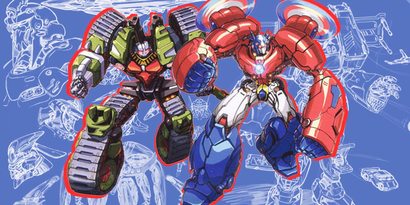 Transtech Transformers Optimus and Megatron