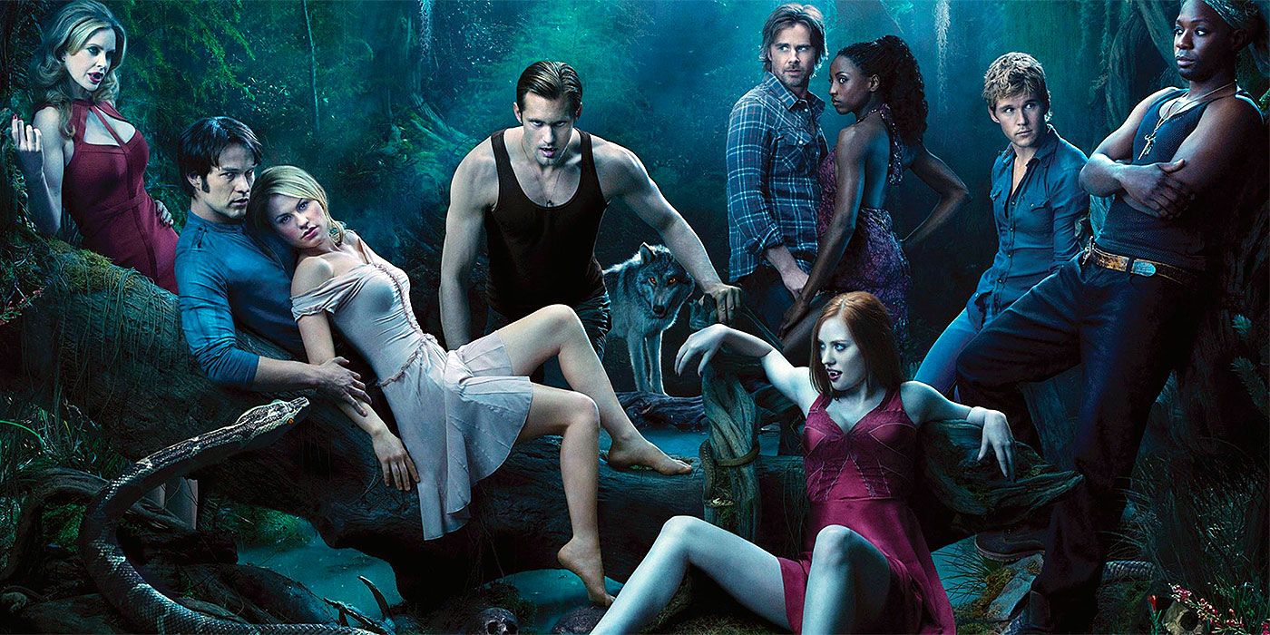 True Blood cast, including Anna Paquin and Stephen Moyer