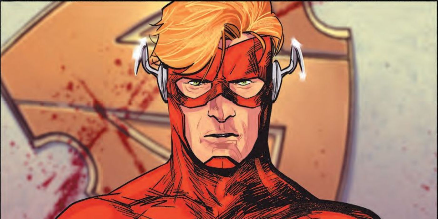 Perfil de Wally West em Heroes in Crisis