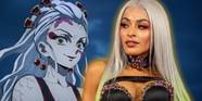 WWE s Zelina Vega Homages Demon Slayer With Her Hall Of Fame Look
