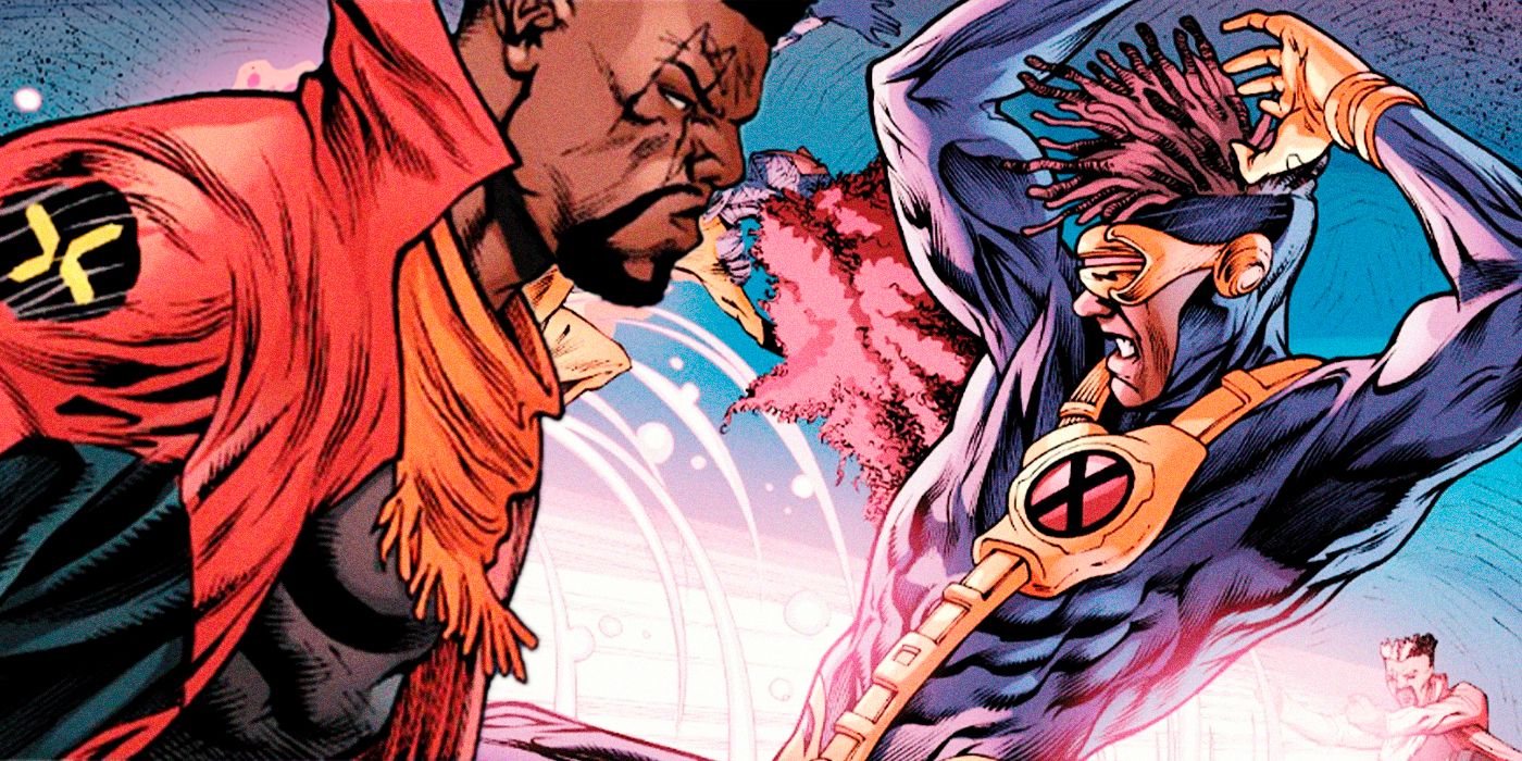 X-Men Bishop and Cyclops