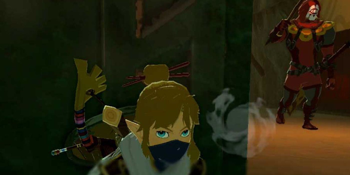 O Esconderijo do Clã Yiga é visto em Breath of the Wild