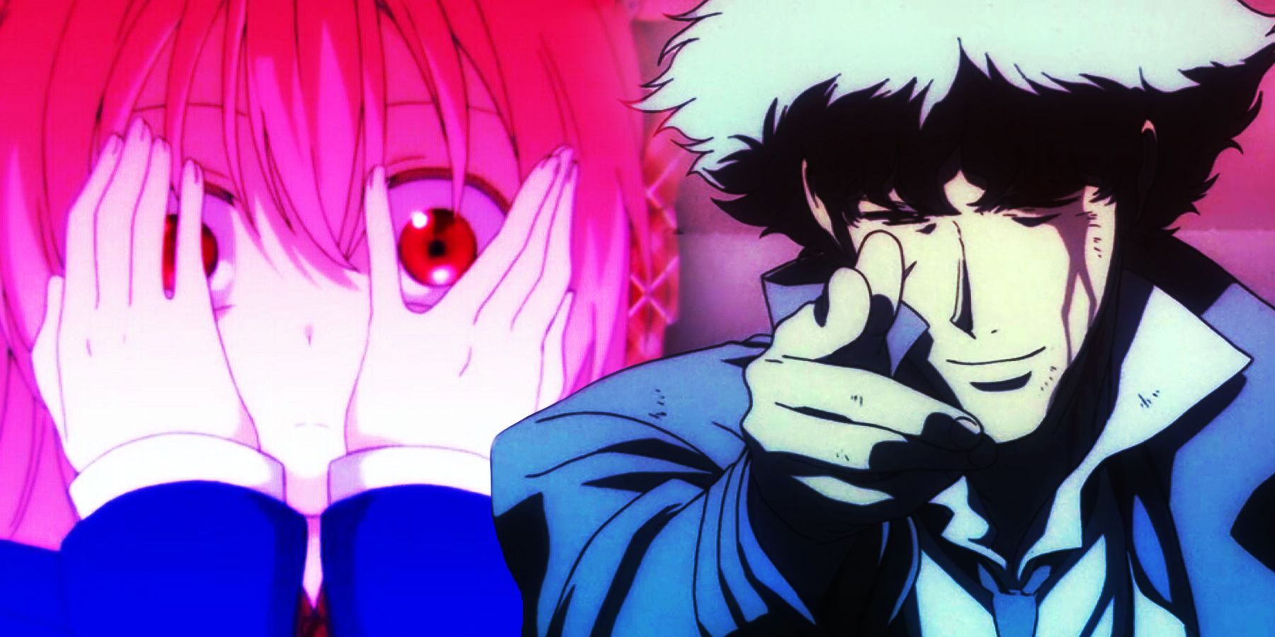 Satou of Happy Sugar Life and Spike Spiegel of Cowboy Bebop