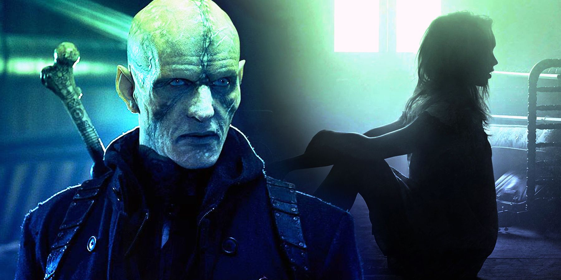 Imagery from TV shows The Strain and The Exorcist