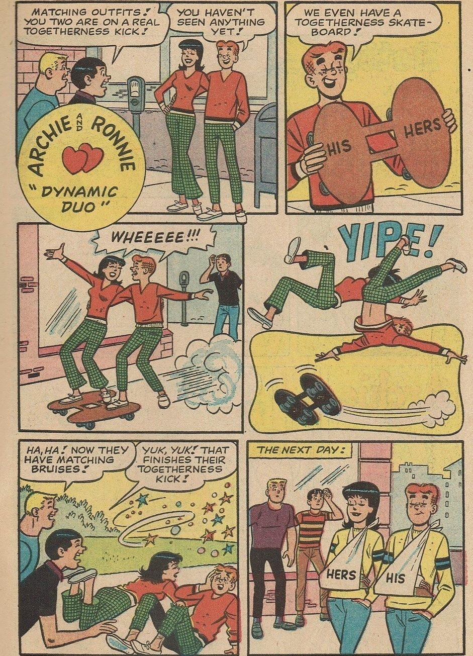 Archie e Veronica como uma dupla dinâmica