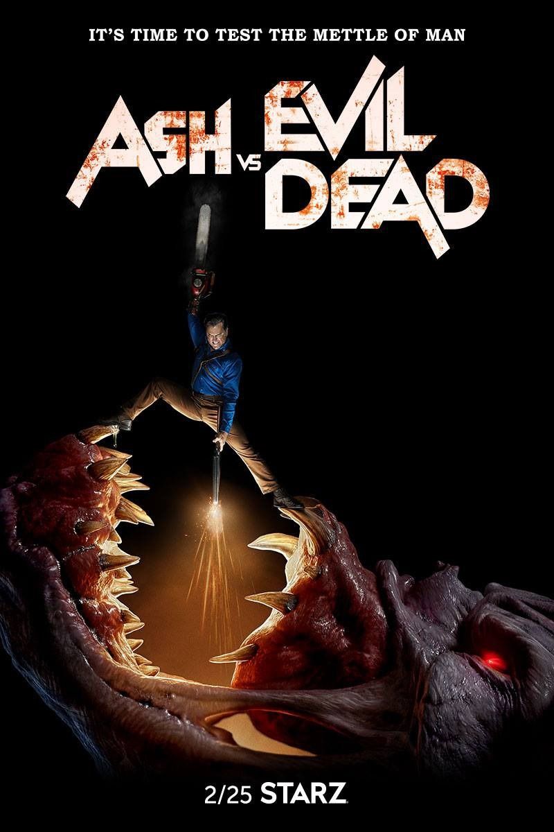 Ash vs. Evil Dead TV Show Poster-1