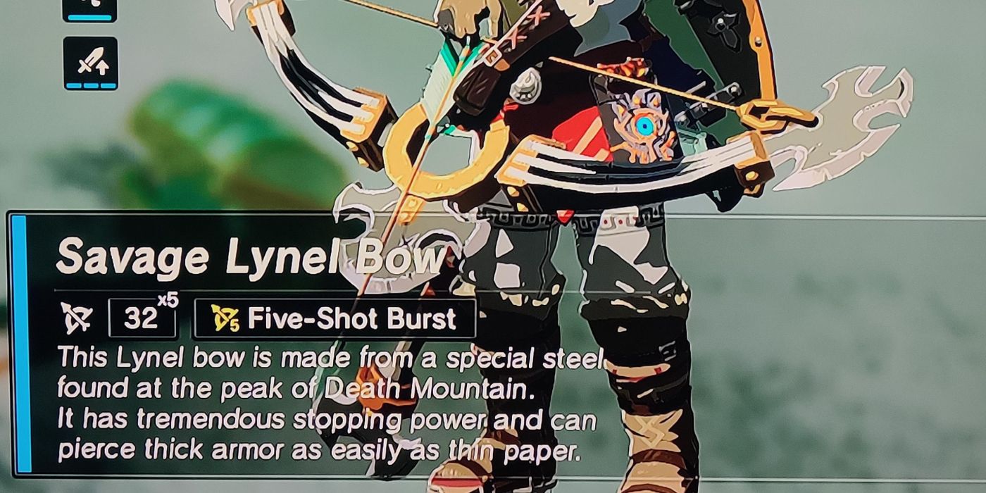 Savage Lynel Bow em The Legend of Zelda: Tears of the Kingdom
