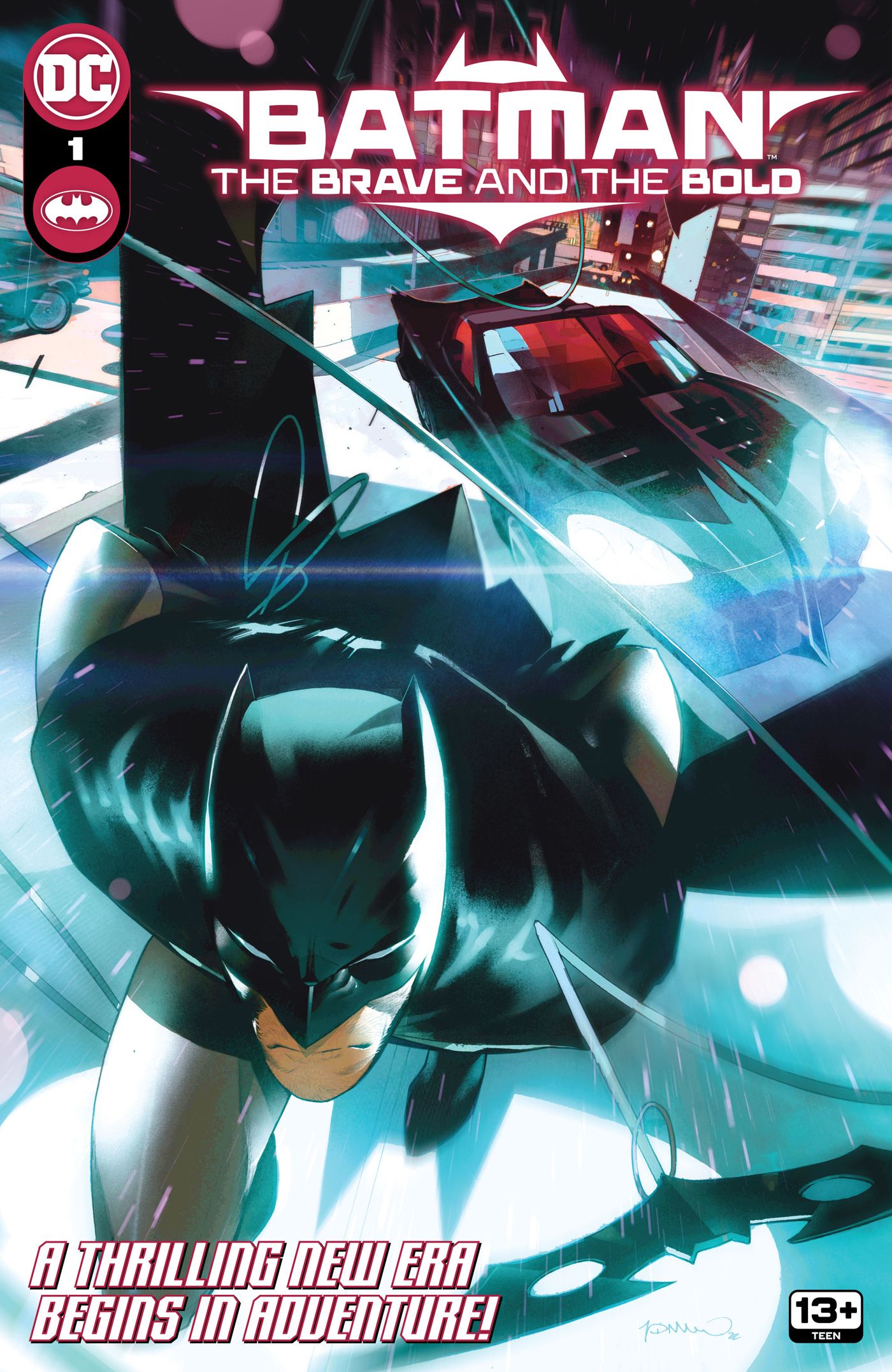 An early look at Batman: The Brave and the Bold #1 (2023) from DC Comics.