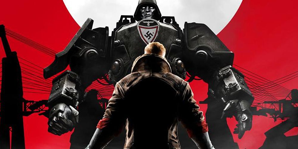 BJ Blazkowicz enfrenta um nazista gigante em Wolfenstein II: The New Colossus