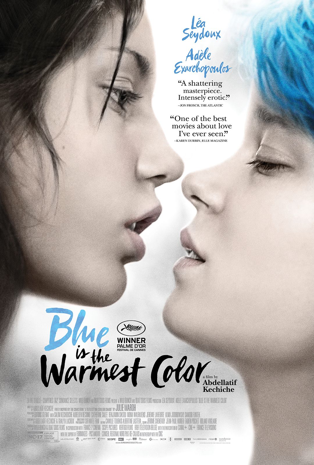Blue is the Warmest Color Film Poster