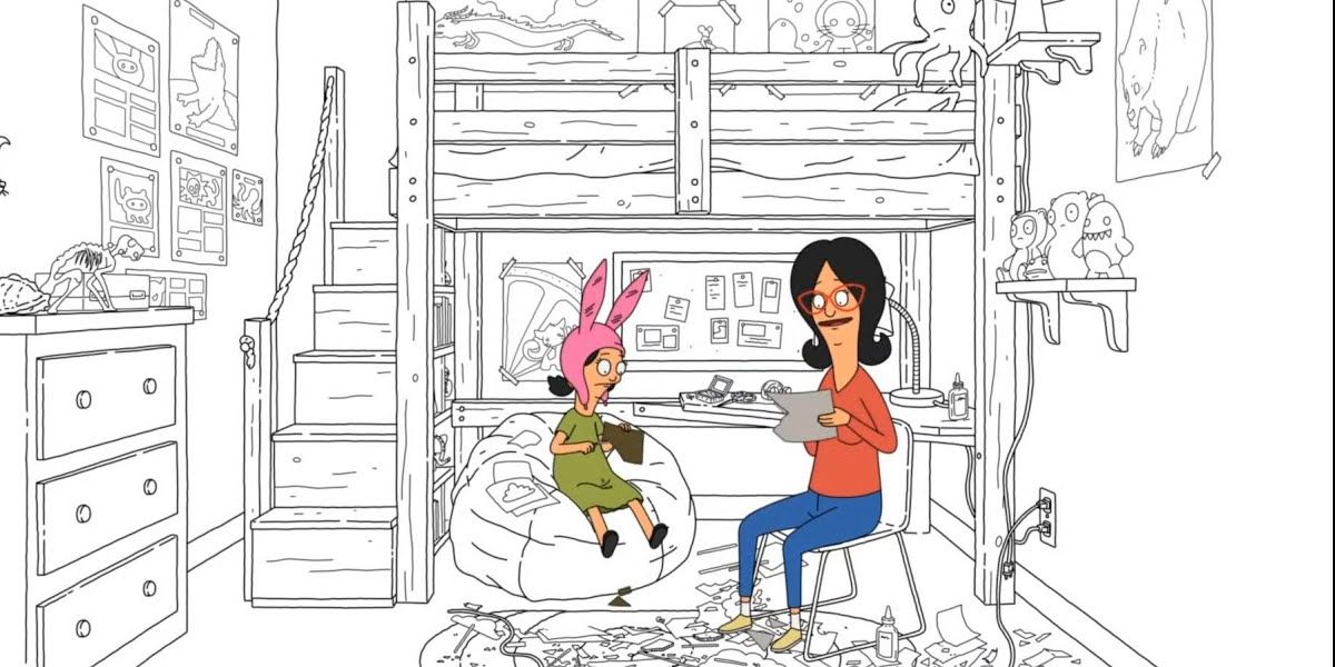 Fox's Bob's Burgers Kristen Schaal's Louise Belcher e John Robert's Linda Belcher
