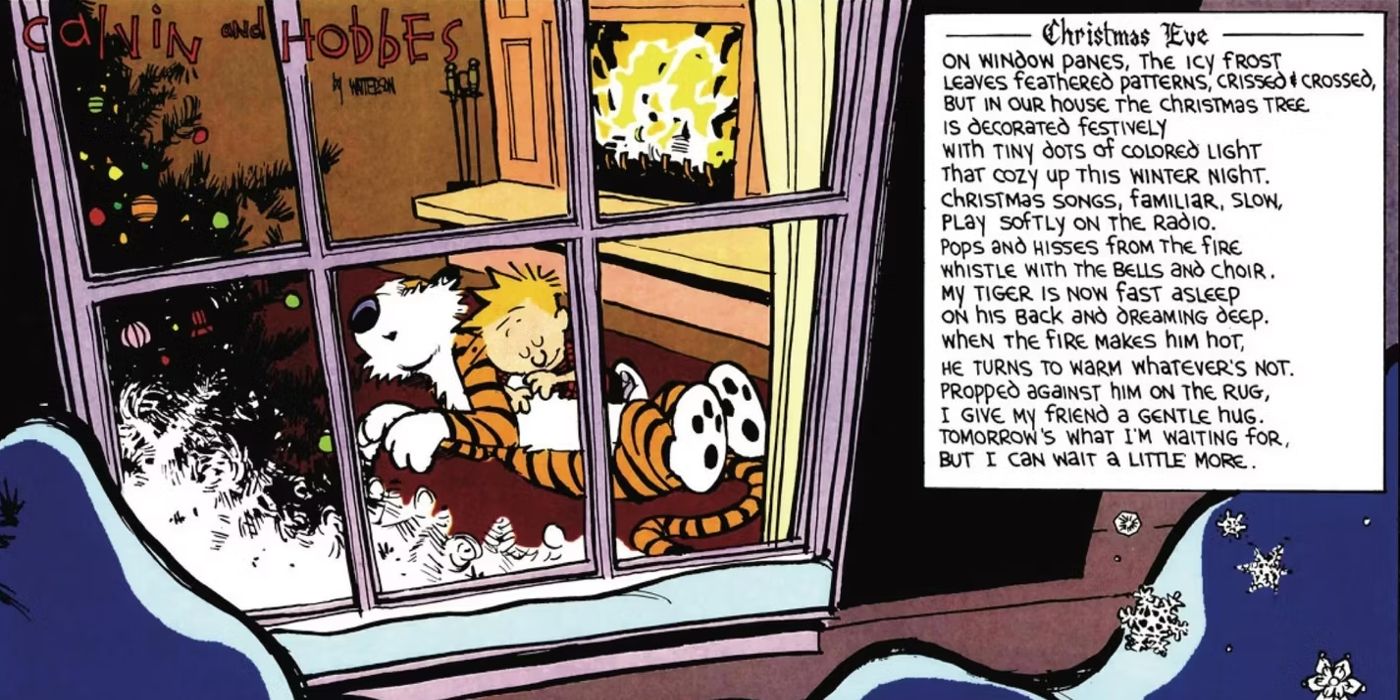 10 Most Heartwarming Calvin And Hobbes Comics 8502