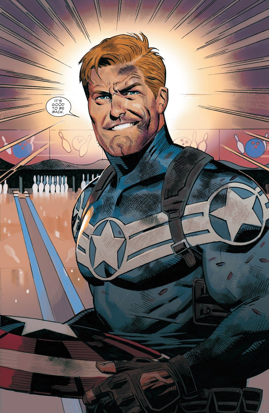 Steve Rogers é jovem de novo!