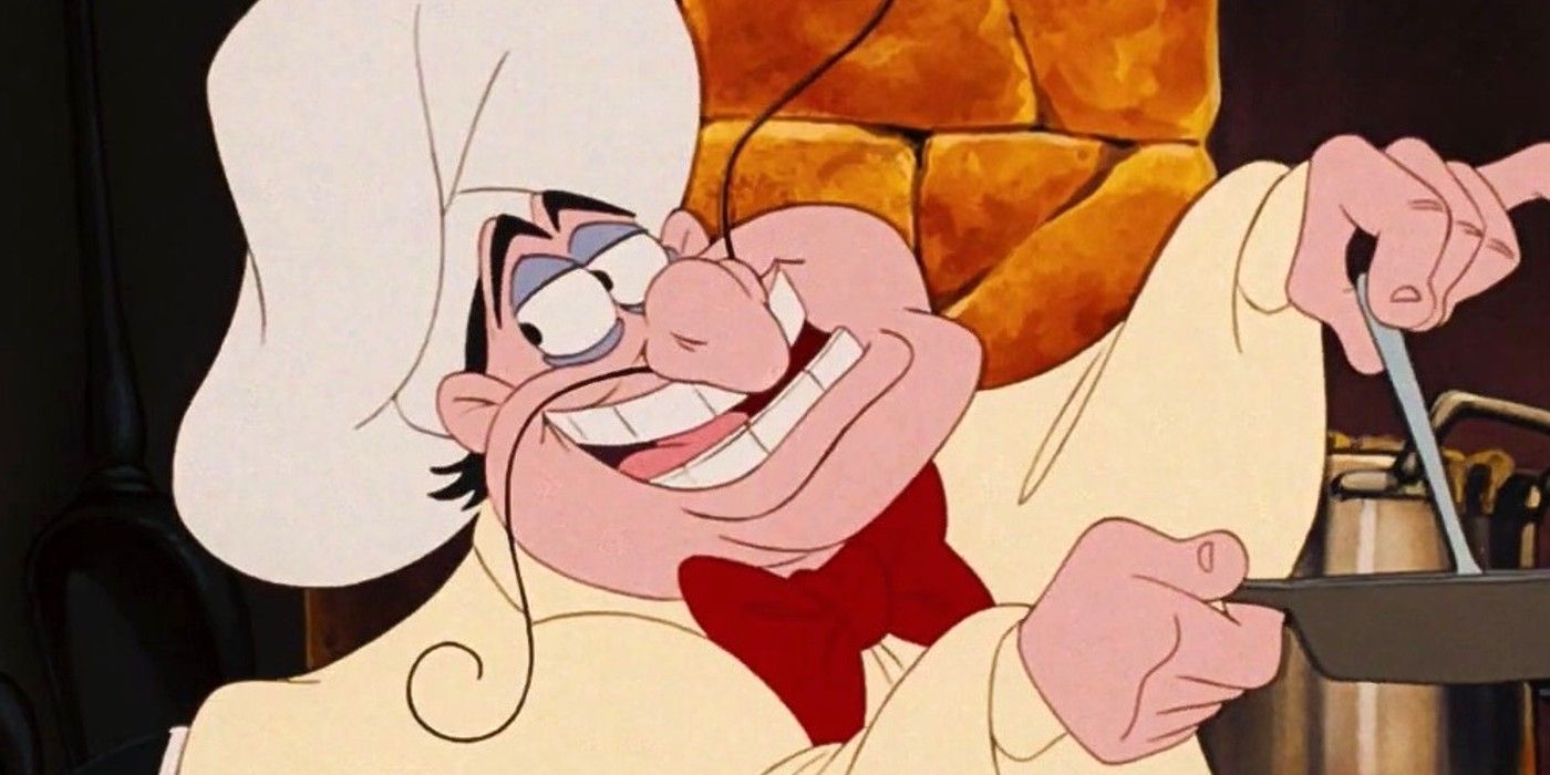 Chef Louis from the original animated The Little Mermaid. 