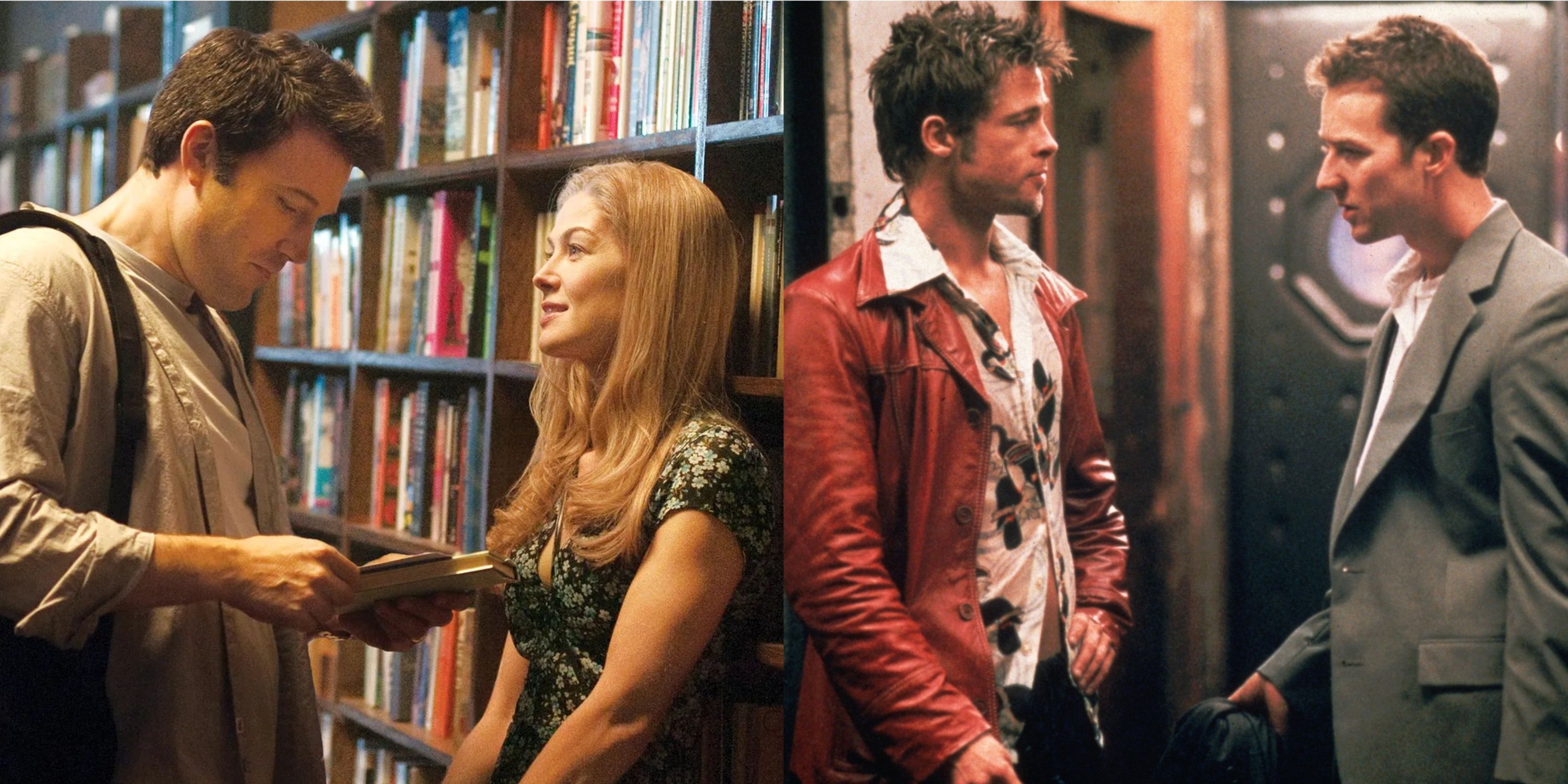 Spilt image of Gone Girl and Fight Club