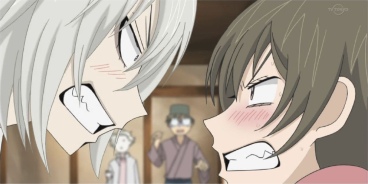 Kamisama Kiss Tomoe and Nanami arguing