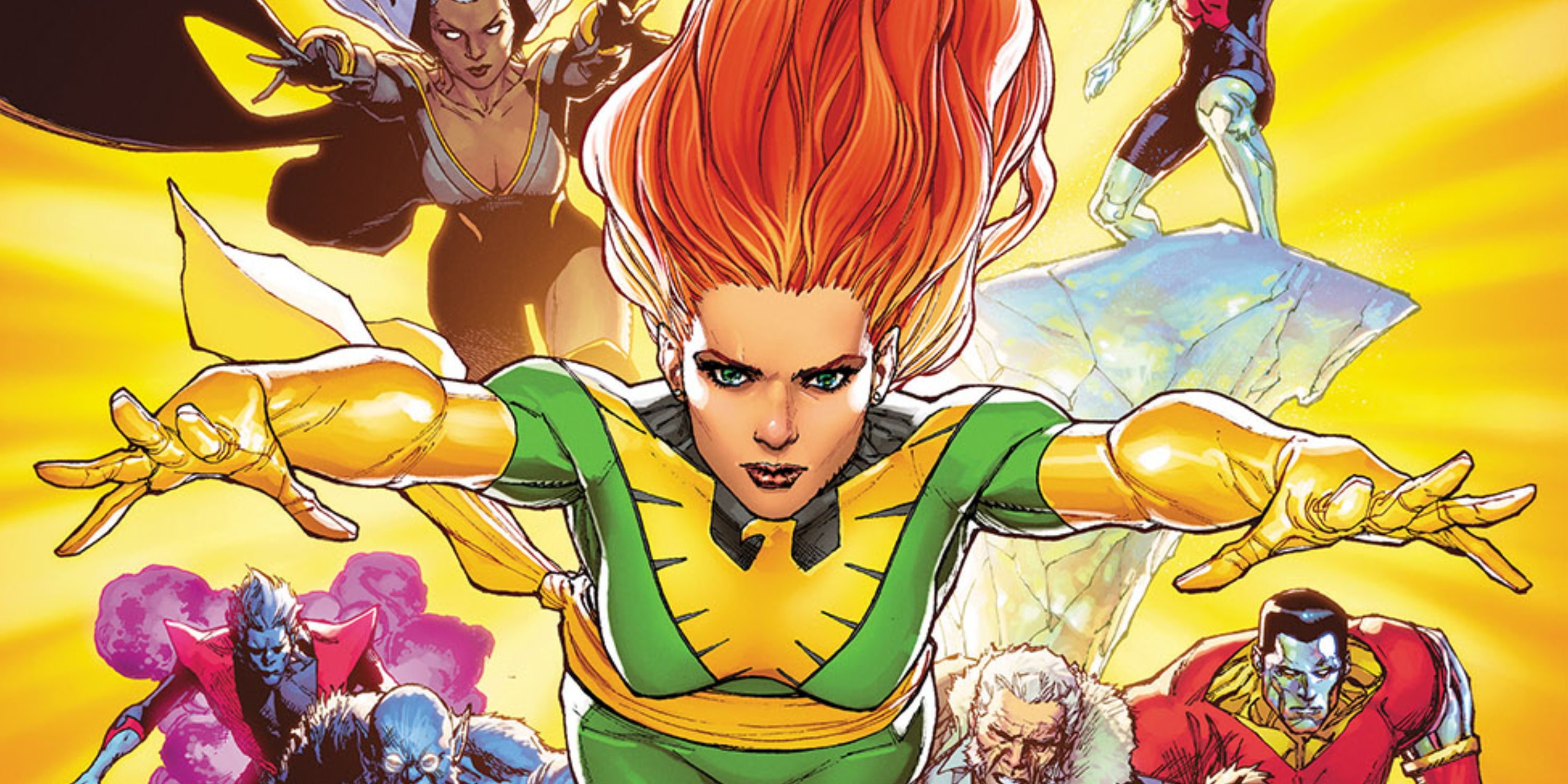 The cover to Marvel Comics' Phoenix Resurrection: The Return of Jean Grey #5