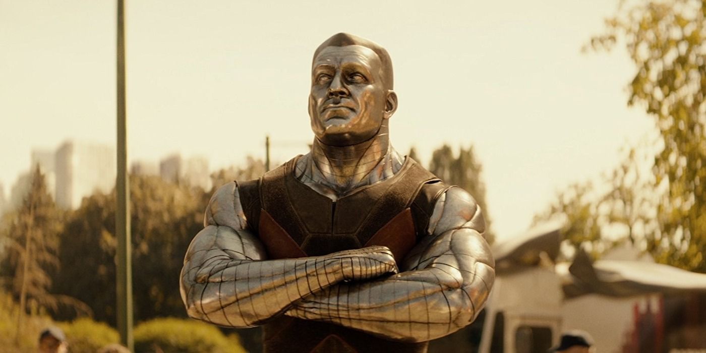 Colossus crossing his arms in Deadpool 2