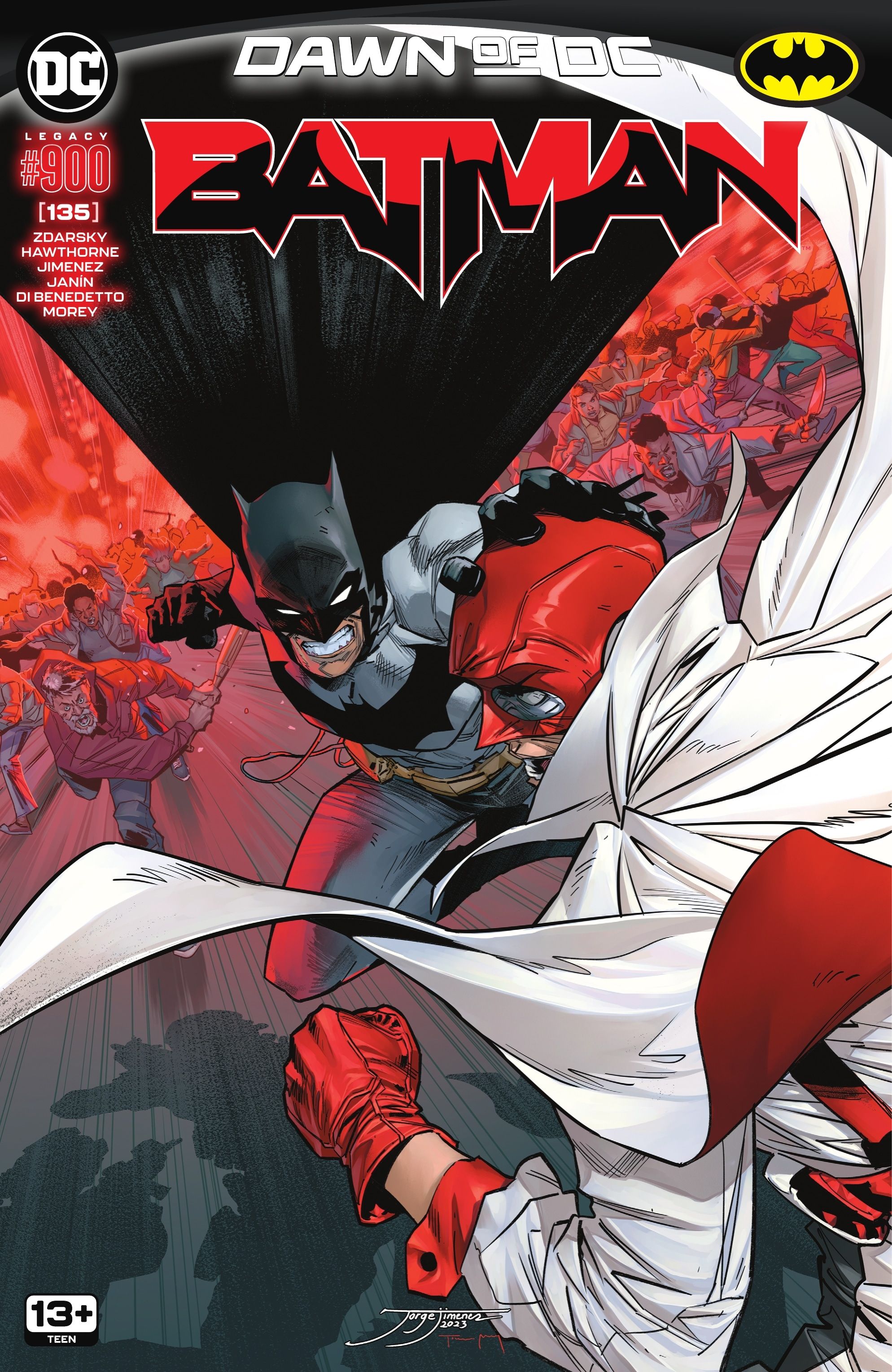 Cover A of Batman #135