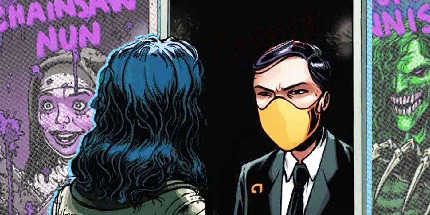 Crazy jane Looking at mirror Unstoppable Doom Patrol #2