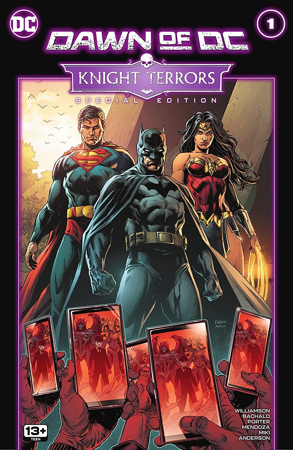 Dawn of DC Knight Terrors Free Comic Book Day Special Edition Cover