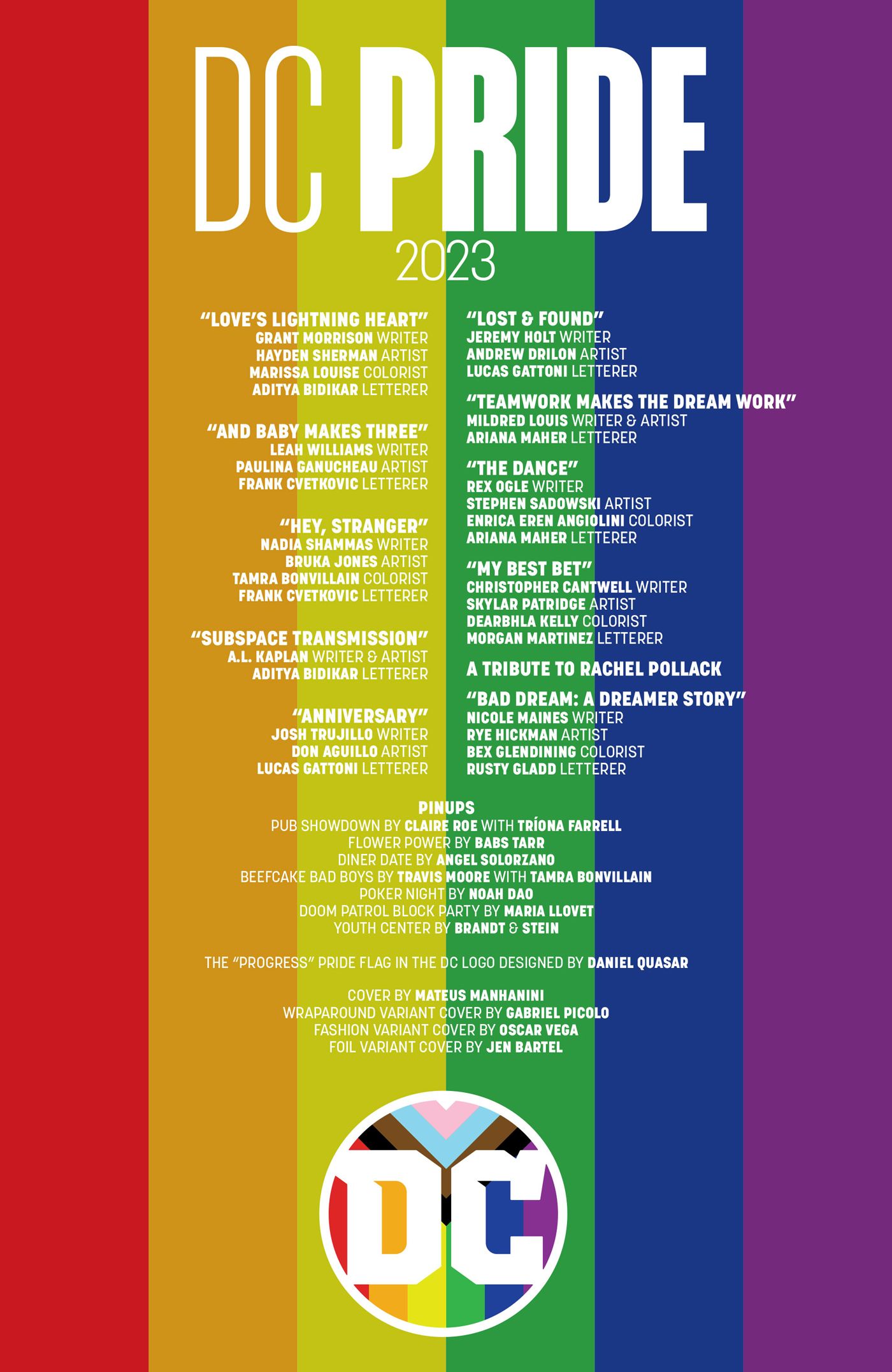 An early look at DC Pride 2023 #1 (2023) from DC Comics.