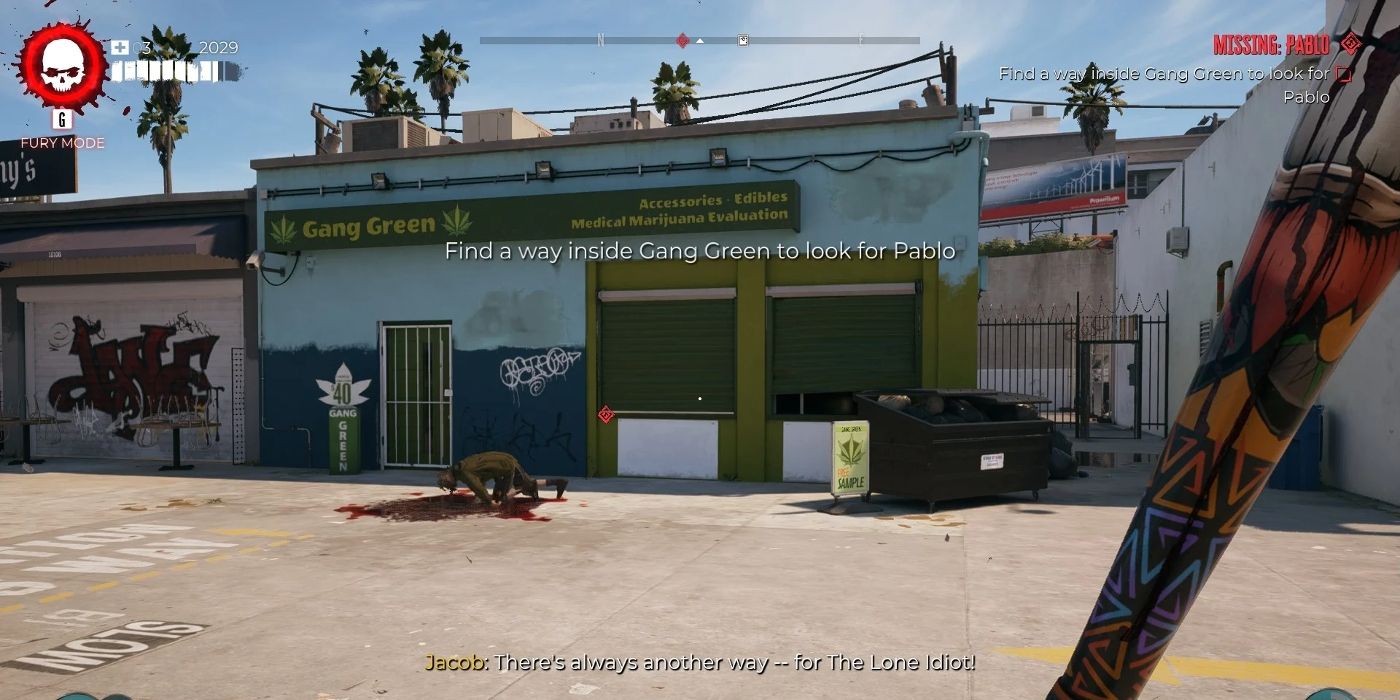 Gang Green Dispensary é visto em Dead Island 2