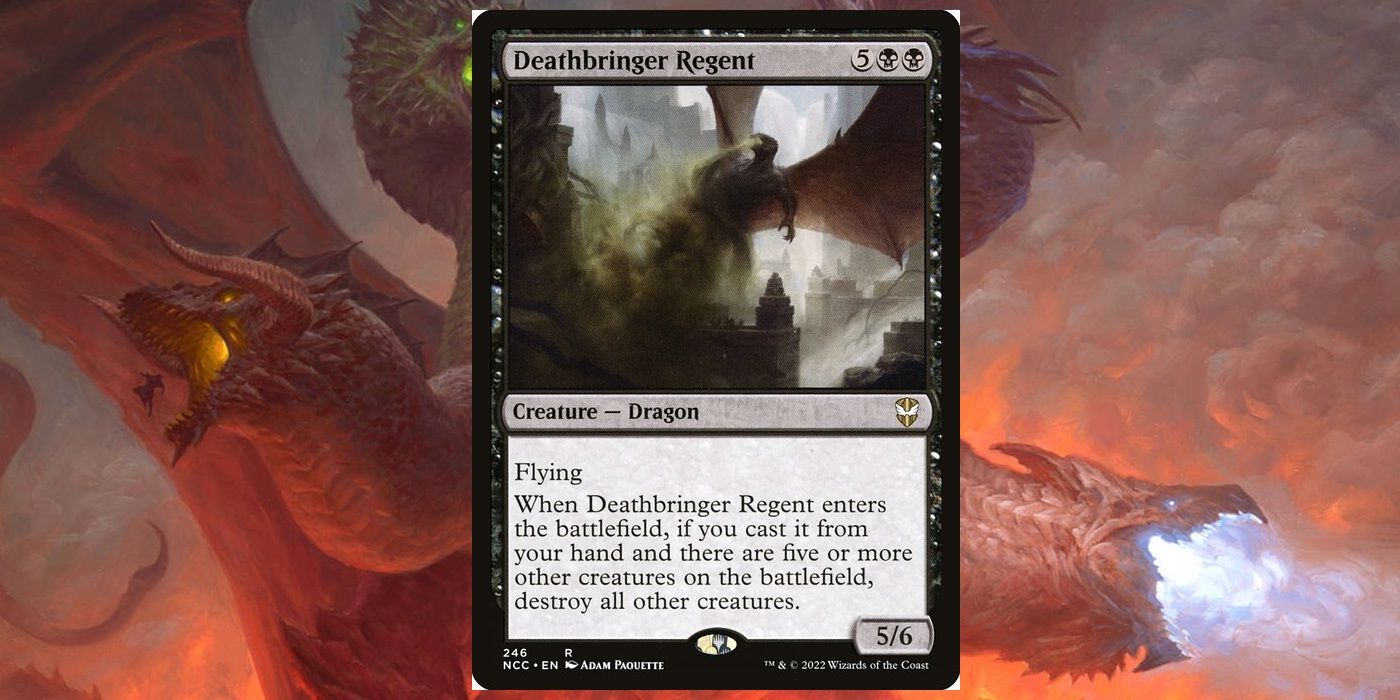 Carta Deathbringer Regent em MTG.