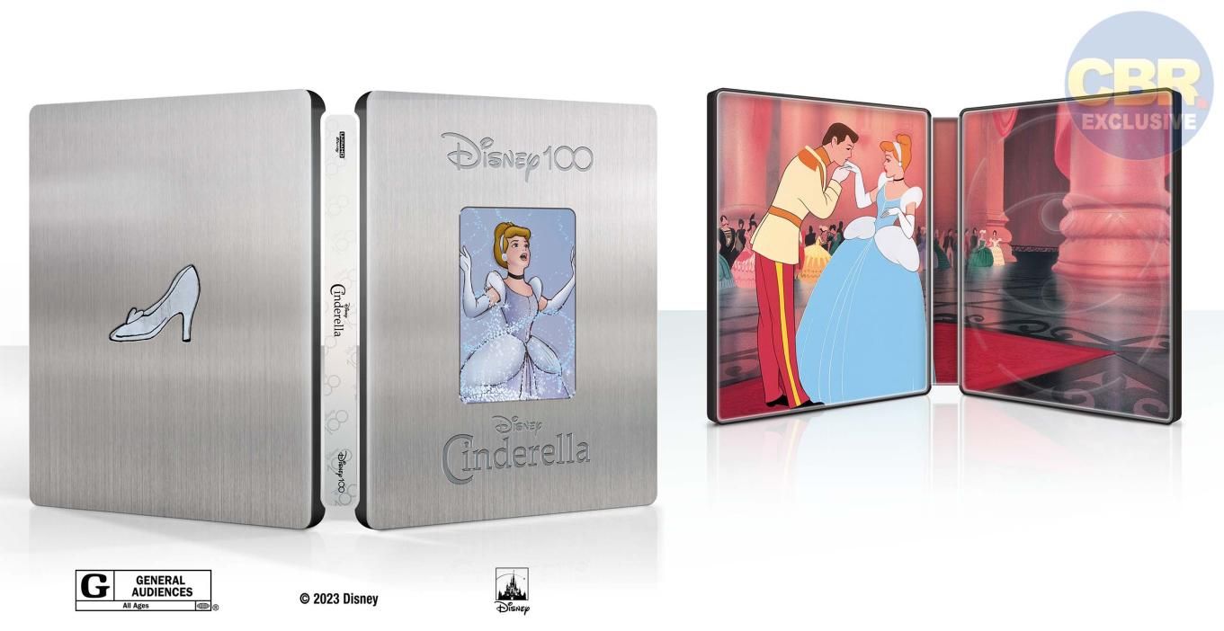 A CBR exclusive look at the 4K SteelBook for Disney's Cinderella.