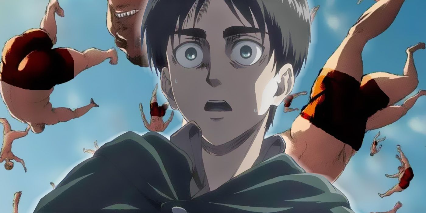 Eren Yaeger Shocked and Titans pants Censorship