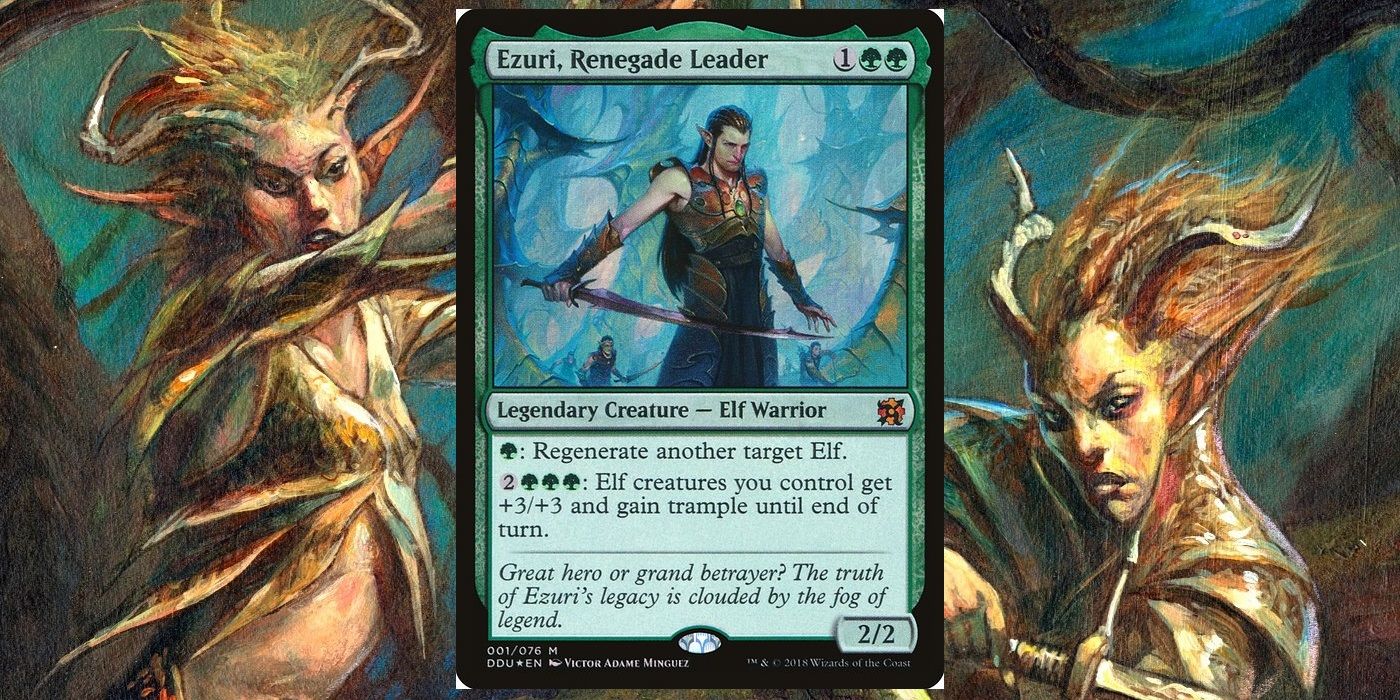 cartão mtg ezuri, líder renegado