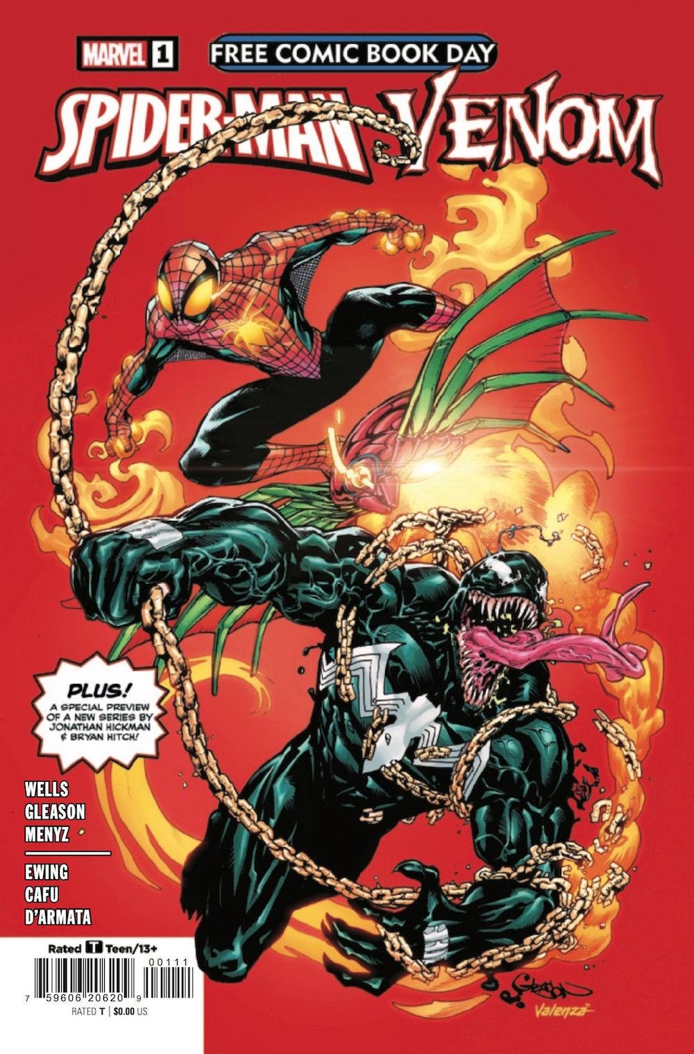 Free Comic Book Day Spider Manvenom Review 0644