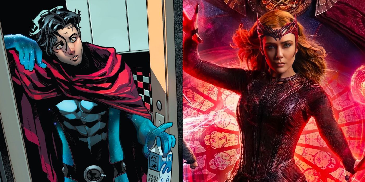 Wiccan in Marvel Comics and the Scarlet Witch in Doctor Strange in the Multiverse of Madness