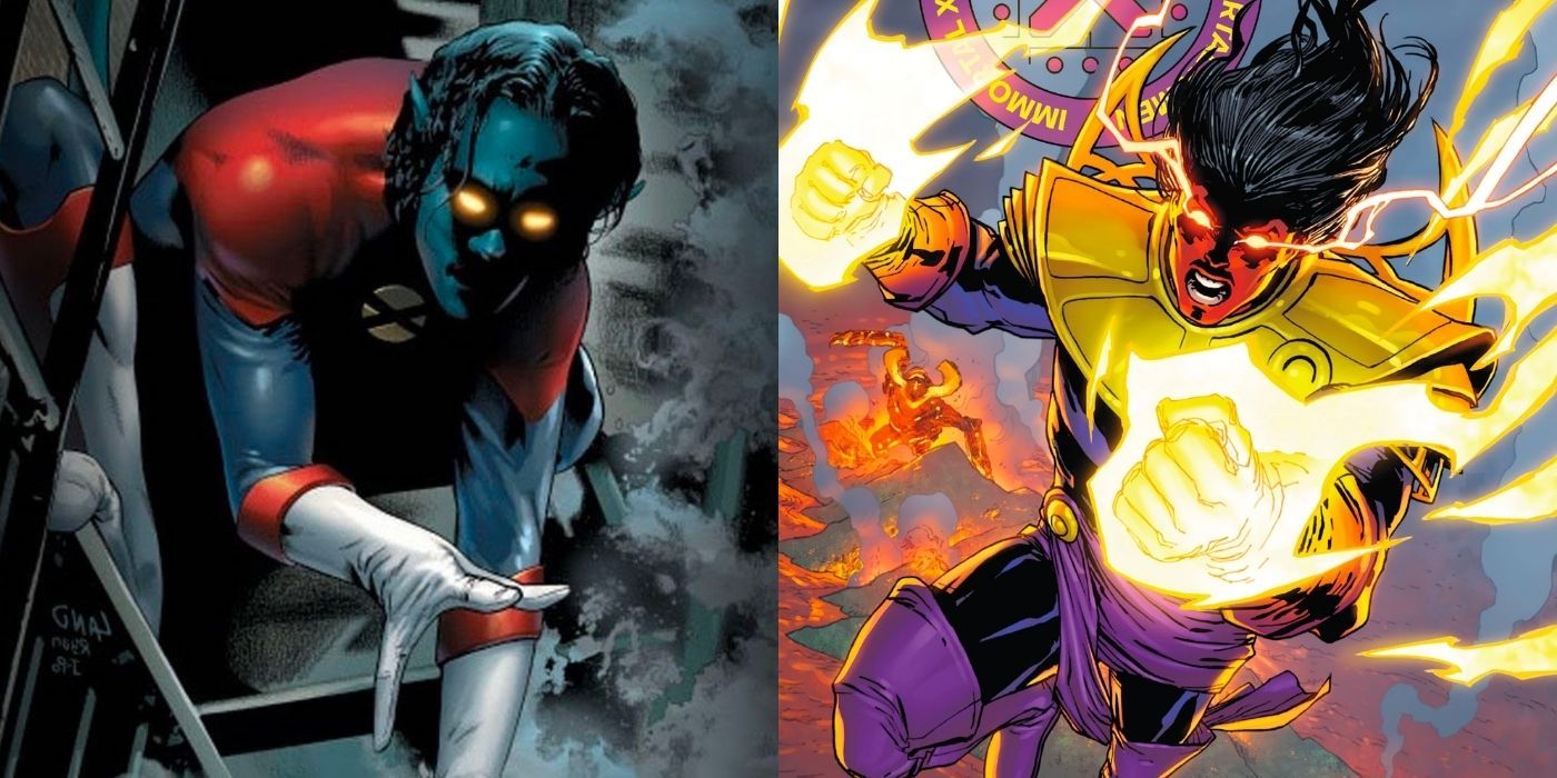 Nightcrawler And Exodus in X-Men comics