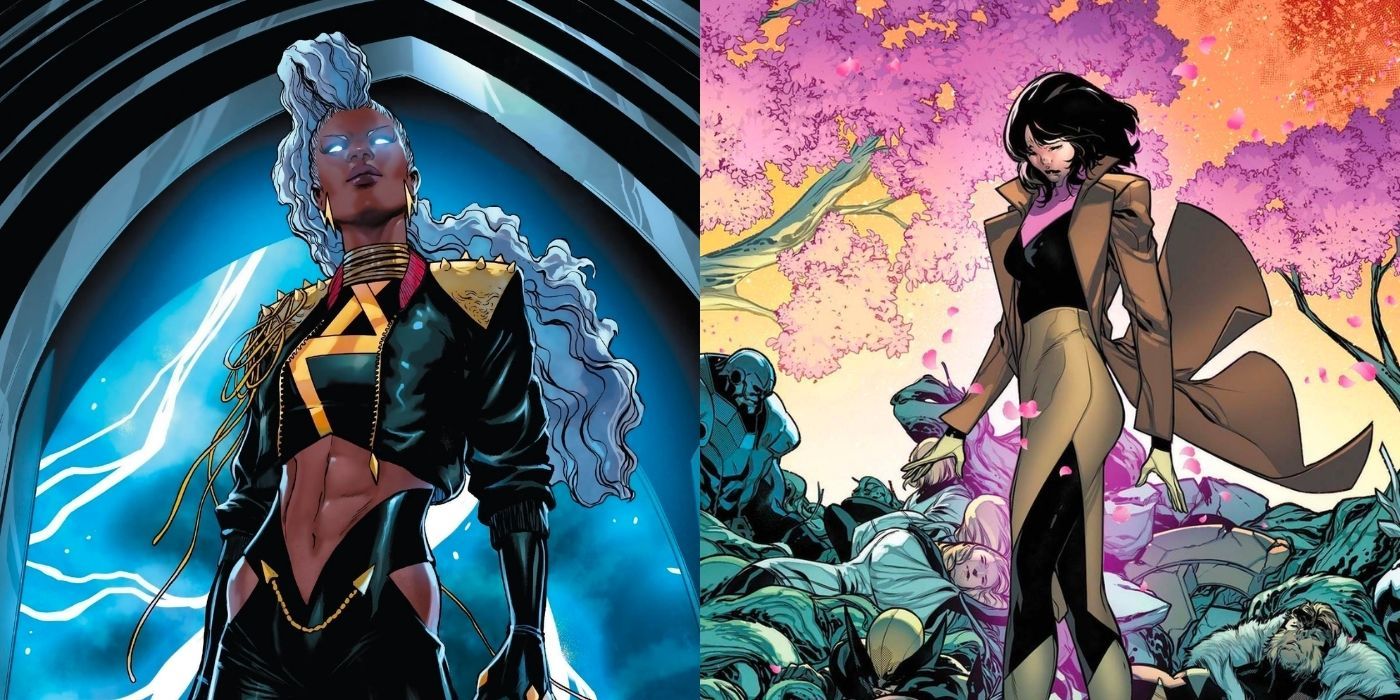 Storm And Moira in X-Men comics