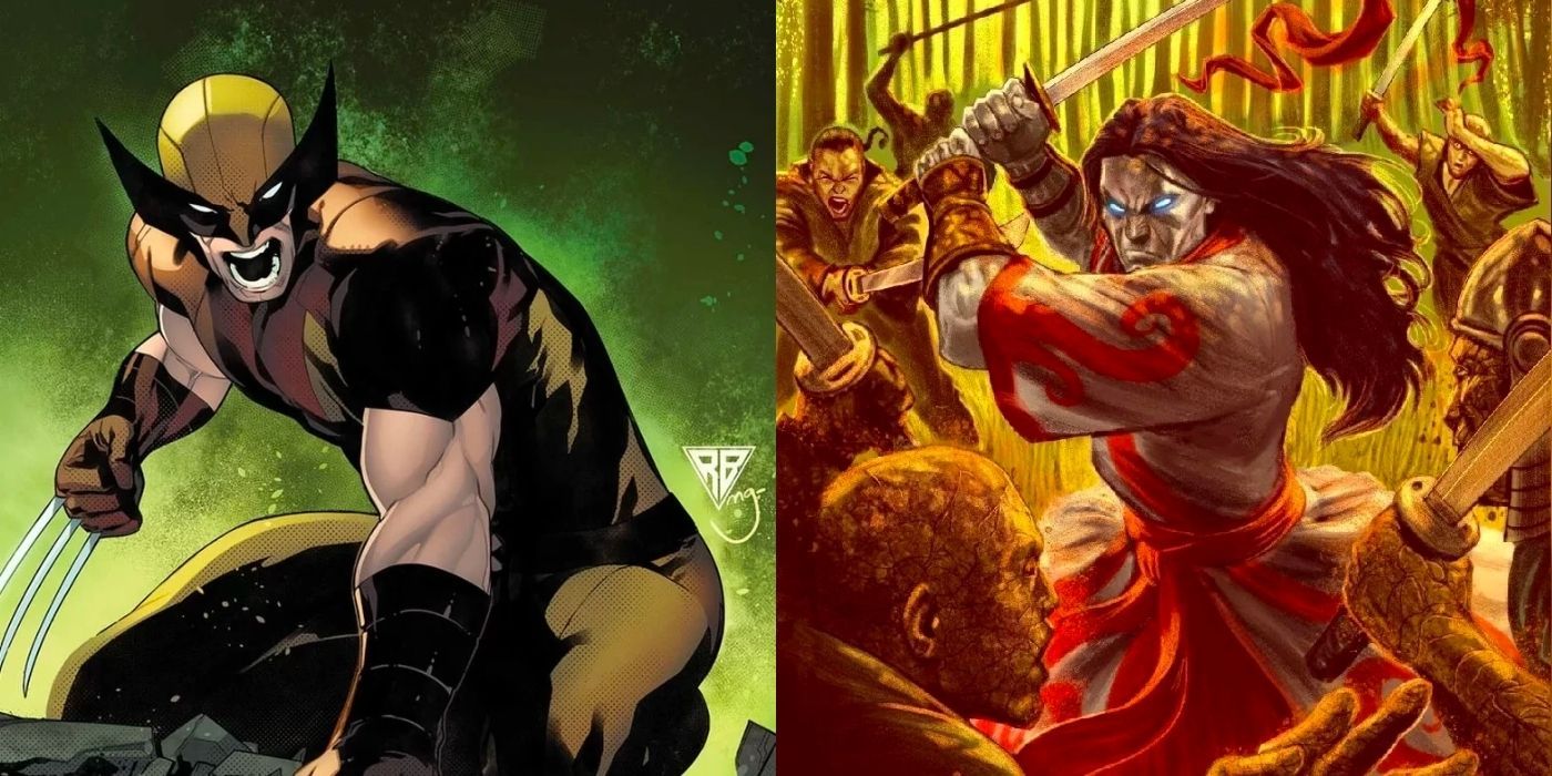 Wolverine And Gorgon in X-Men comics