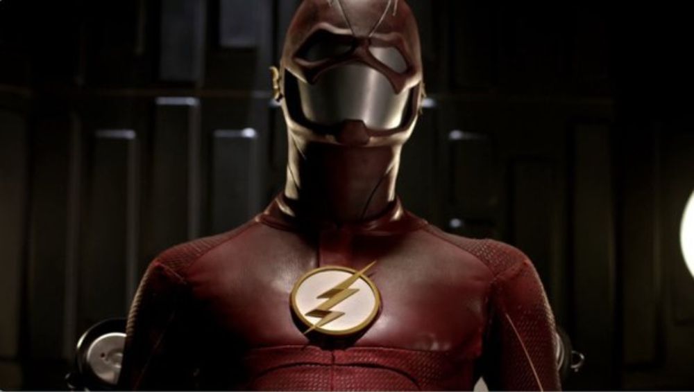 The Flash's costume as it was seen in The CW TV series. 