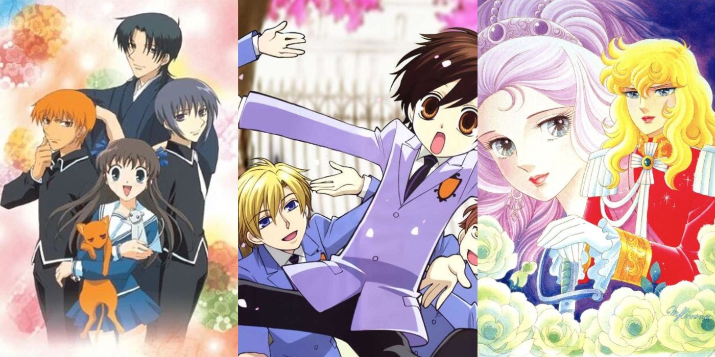 Fruits Basket 2001, Ouran High School Host Club, and The Rose of Versailles
