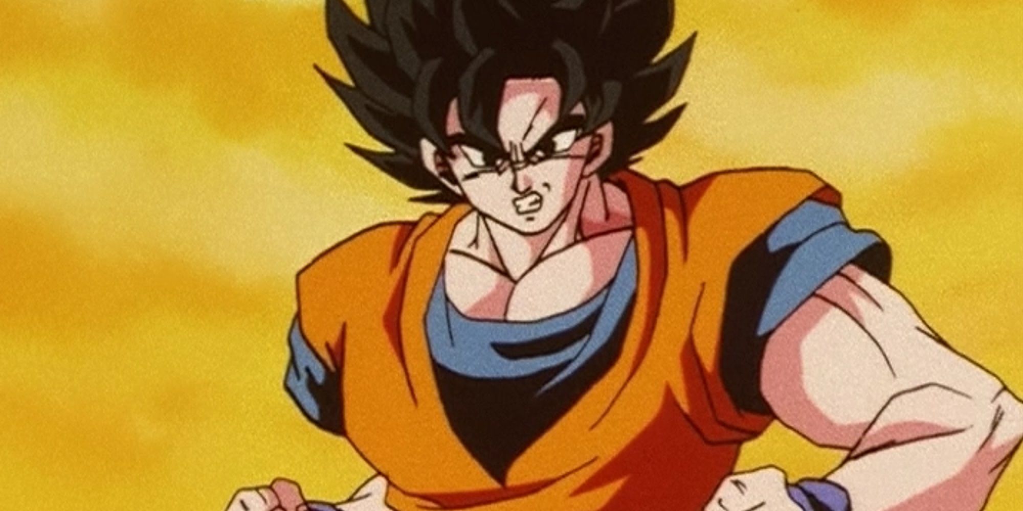 Black best sale hair goku