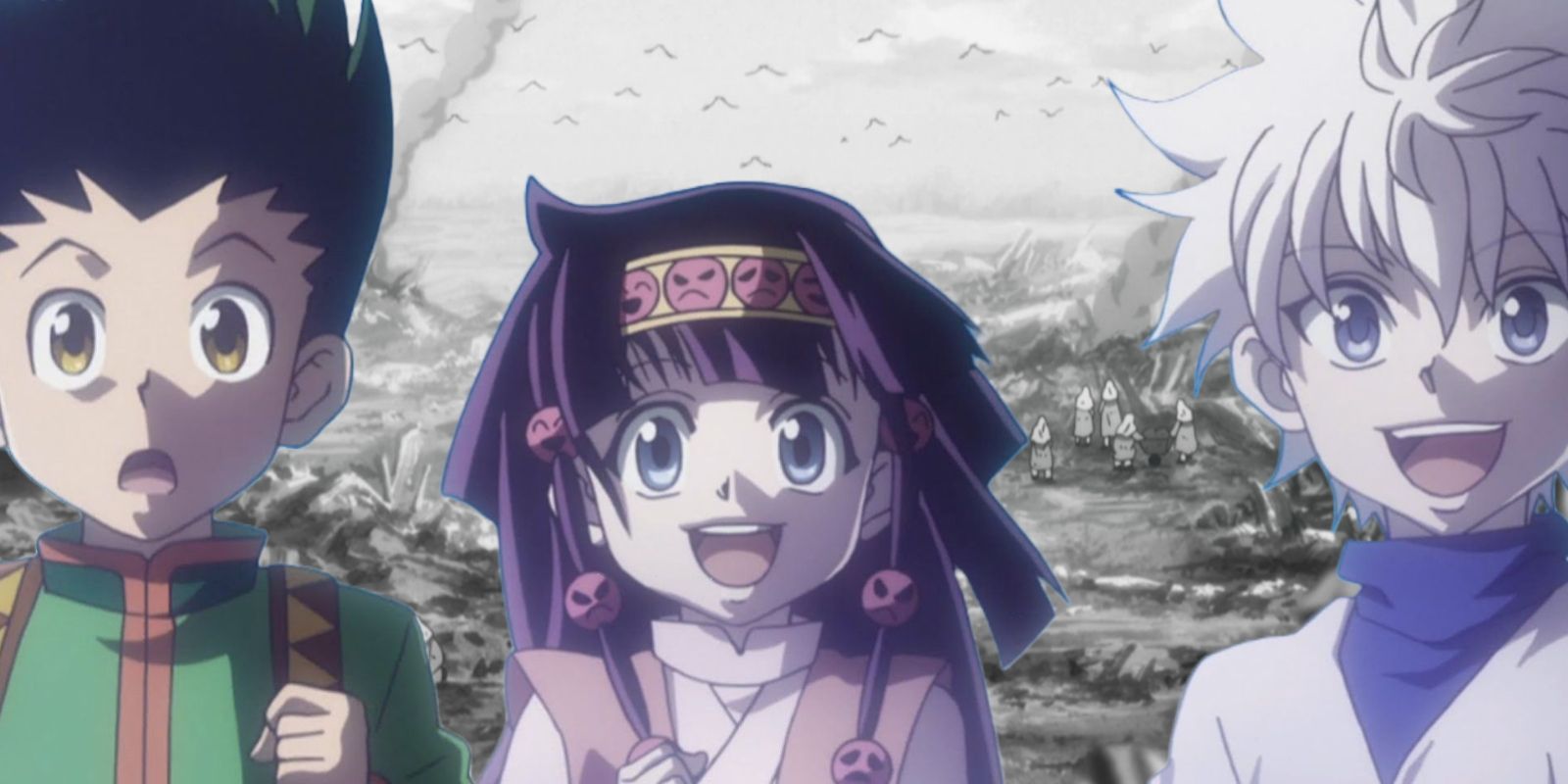 Hunter X Hunter Dark Continent - Sana may crossover to