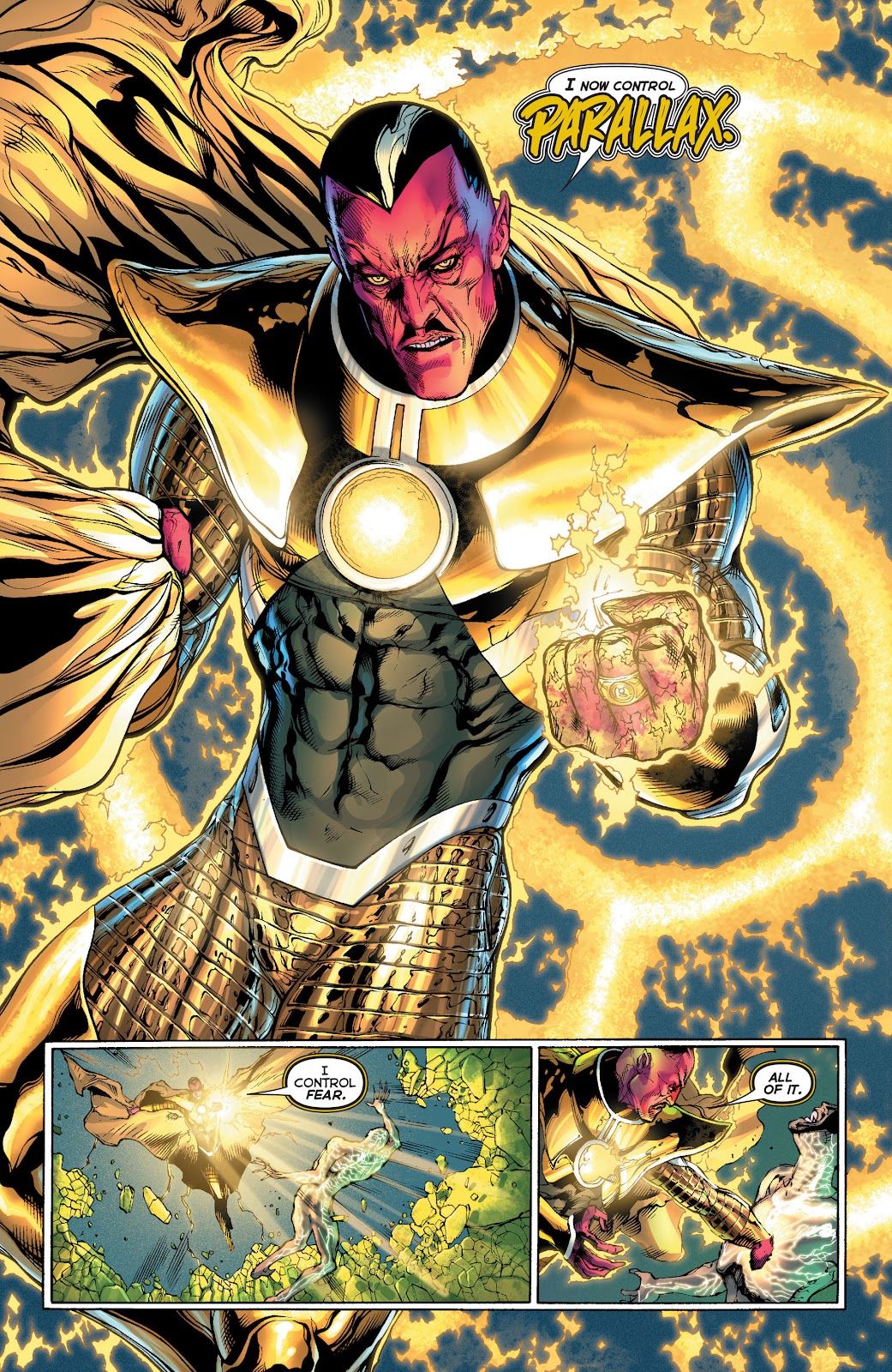 Sinestro se torna Paralaxe