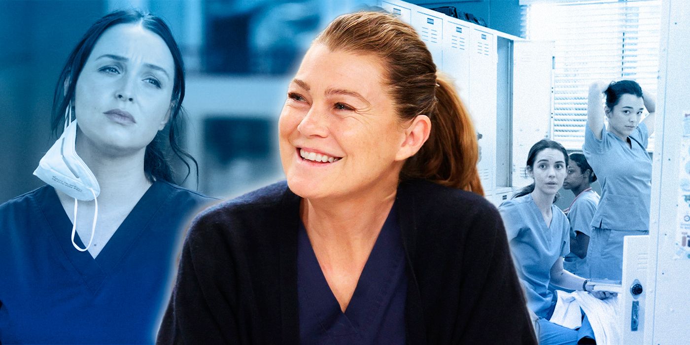 Greys Anatomy Meredith, Jo And Residents