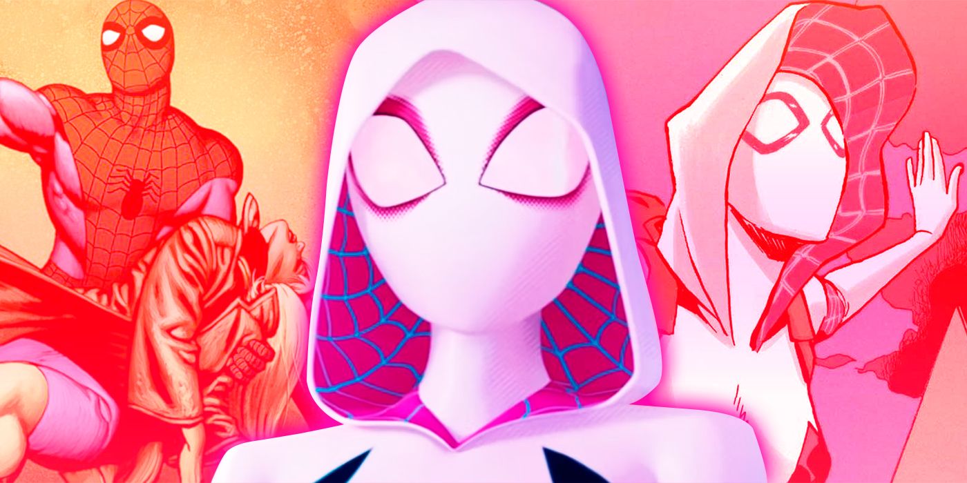 Spider-Gwen and Spider-Man from Marvel Comics