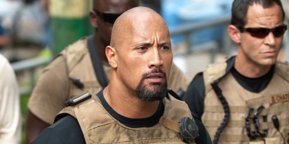 Hobbs leads his team in going after Dom's crew in Fast Five