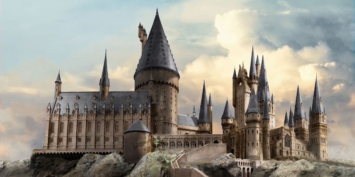 Hogwarts School of Wizardry and Witchcraft in the Harry Potter series.