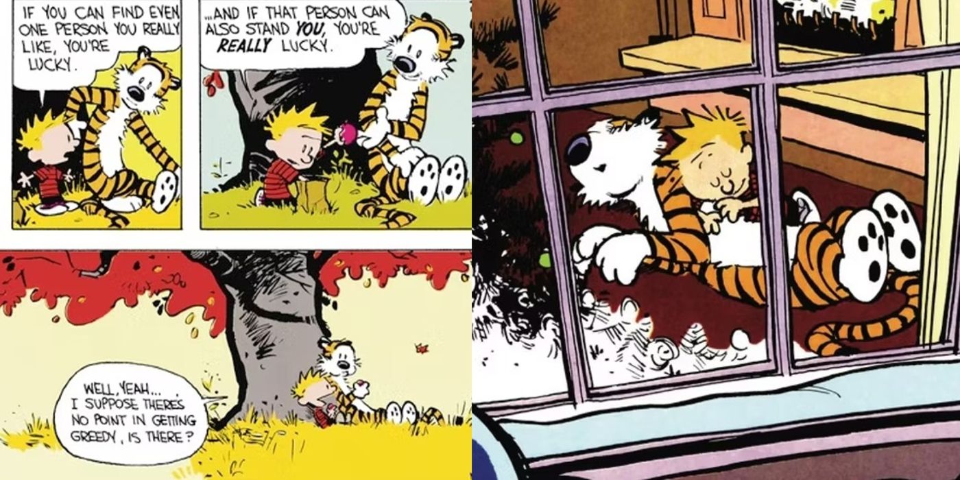 calvin and hobbes christmas poem